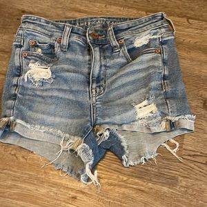 American eagle high-rise Jean shorts